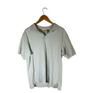 GAP Men's Light Blue Short Sleeve Classic Fit Polo Shirt‎ Size Medium
